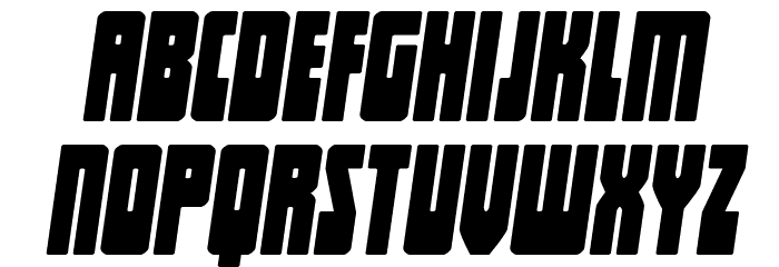 Elastic Lad Expanded Italic Font LOWERCASE