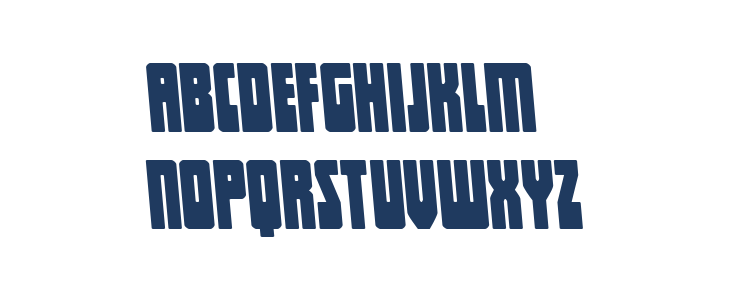 Elastic Lad Expanded Semi-Left Lowercase