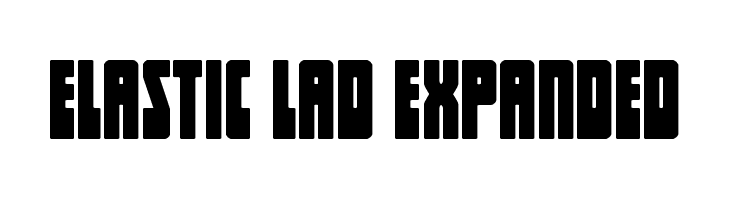 Elastic Lad Expanded  Скачать бесплатные шрифты