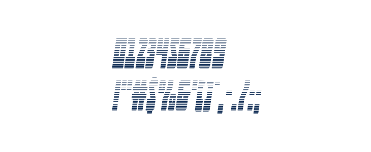 Elastic Lad Gradient Italic Other Characters