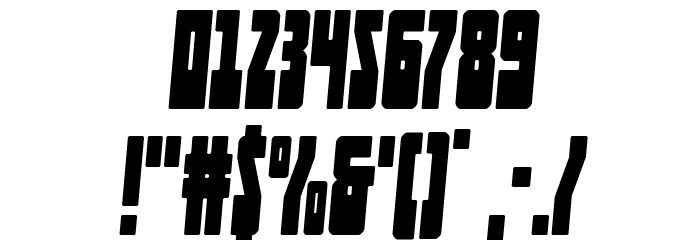 Elastic Lad Semi-Italic Font OTHER CHARS