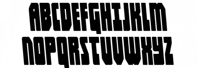 Elastic Lad Semi-Leftalic Schriftart Groß