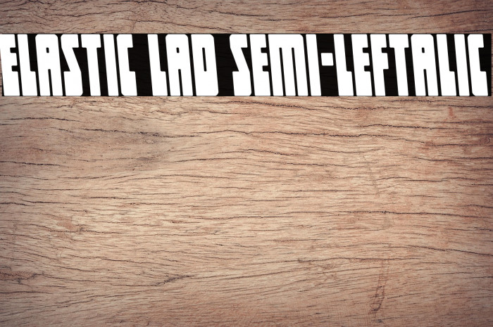 Elastic Lad Semi-Leftalic Example 1