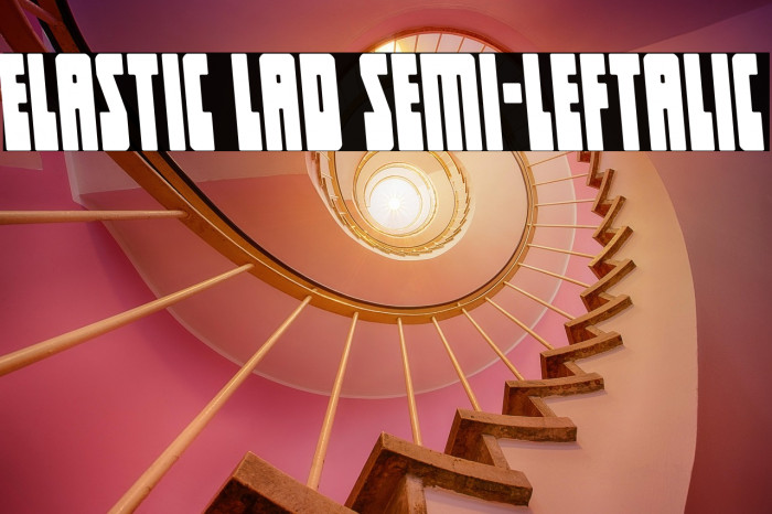 Elastic Lad Semi-Leftalic Example 3