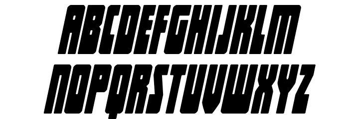 Elastic Lad Super-Italic Font LOWERCASE