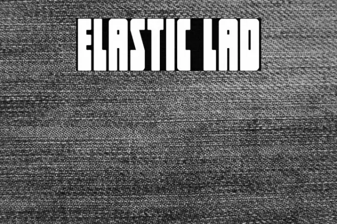 Elastic Lad Font examples
