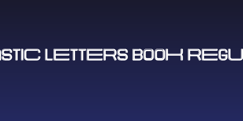 Elastic Letters Book Regular Social Header