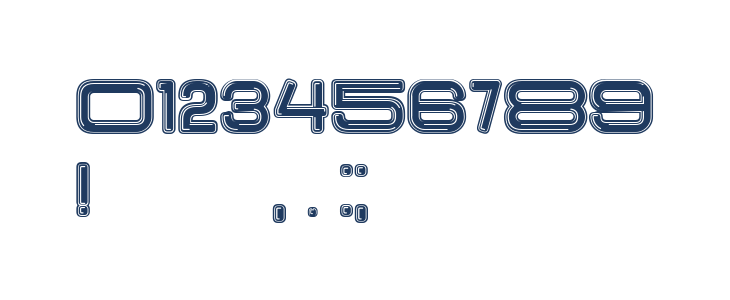 Elastic Letters Filled Regular Other Characters