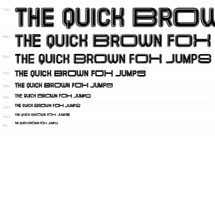 Elastic Letters Filled Regular Waterfall