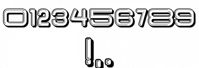 Elastic Letters Regular Font OTHER CHARS