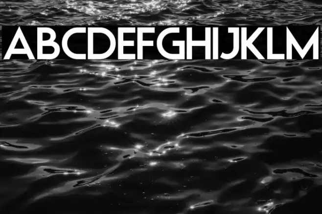 Elastic Stretch Font examples