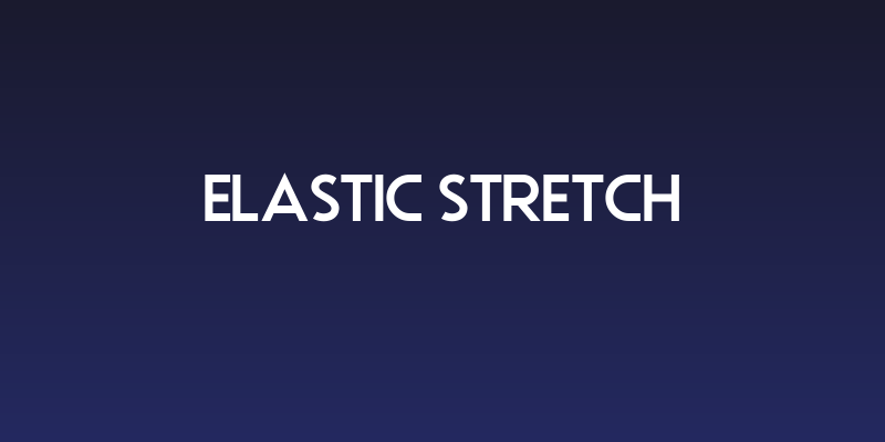 Elastic Stretch Social Header