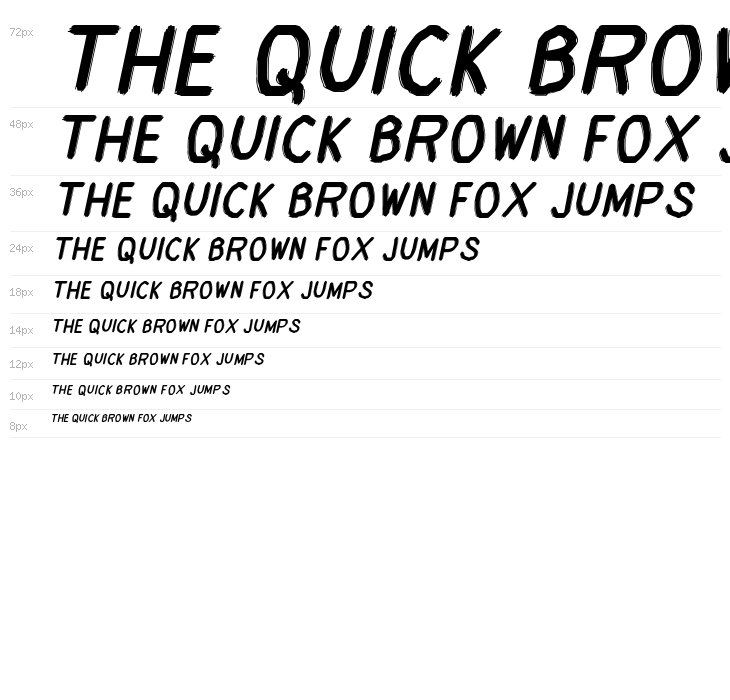 Elatox Italic Waterfall