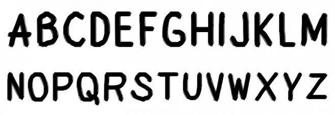 Elatox Schriftart Groß