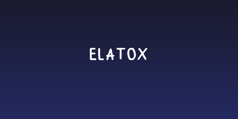 Elatox Social Header