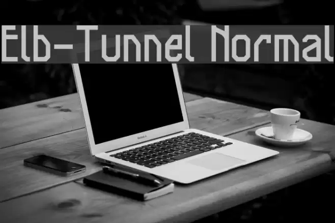 Elb-Tunnel Normal Font examples