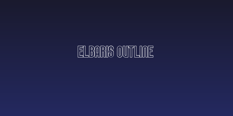 Elbaris Outline Social Header