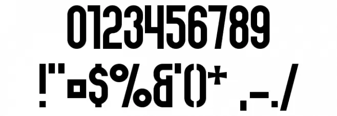 Elbaris Font OTHER CHARS