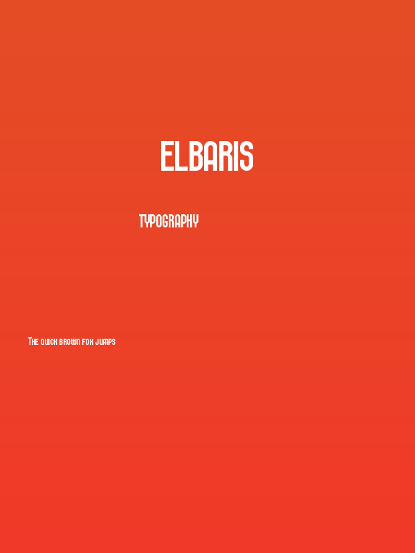 Elbaris Poster