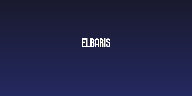 Elbaris Social Header