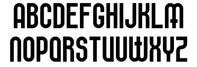 Elbaris Schriftart Groß