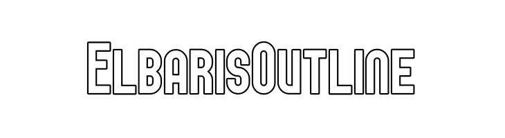 ElbarisOutline Fonte