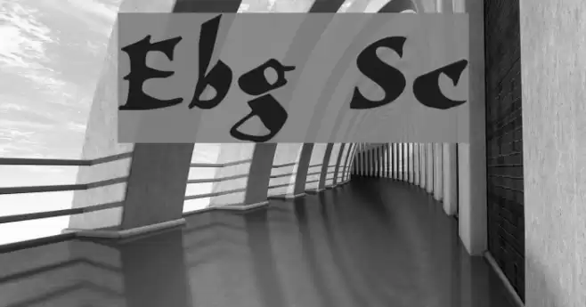 Elbjorg Script フォント examples