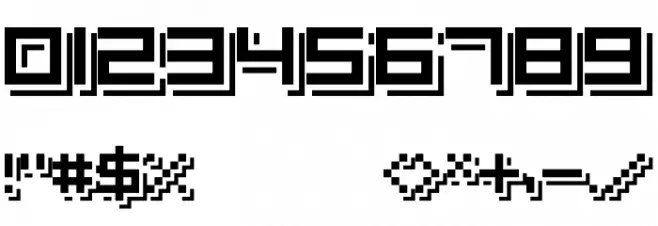 Elbow-ado Font OTHER CHARS