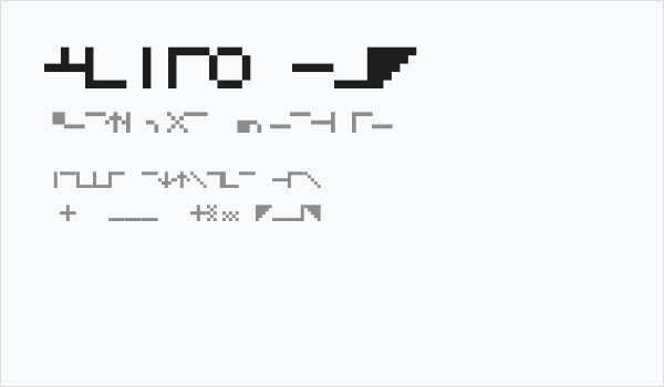 Elbow-c64 Business Card