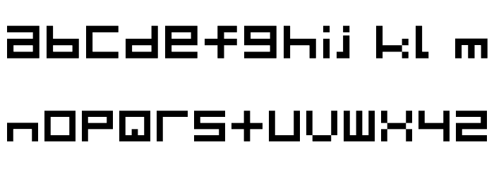 Elbow-tils Font LOWERCASE