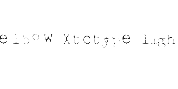 Elbow-xtctype-Light Logo