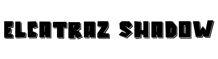 Elcatraz Shadow  Fuentes Gratis Descargar