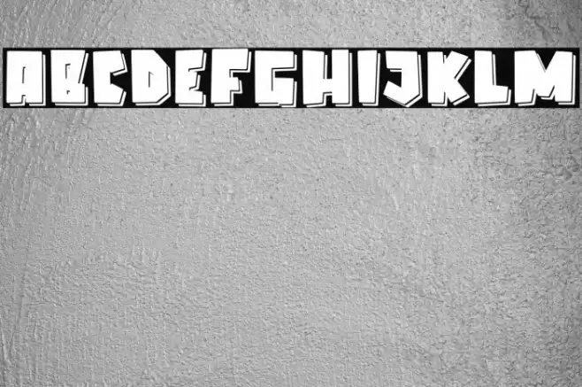 Elcatraz Shadow Fonte examples