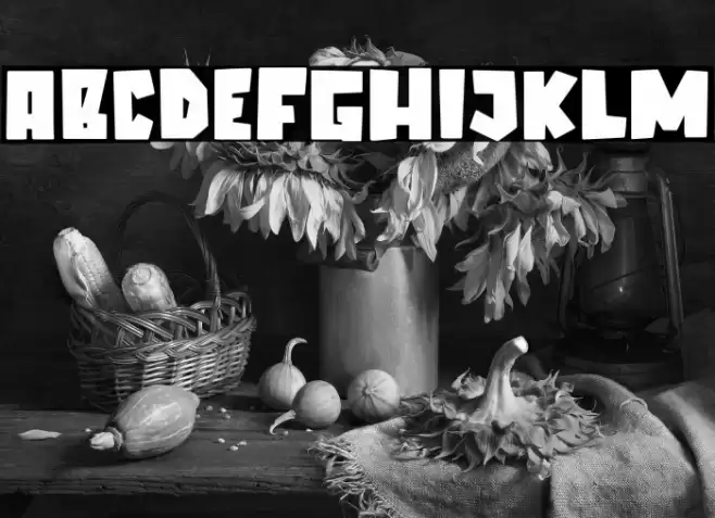 Elcatraz Font examples