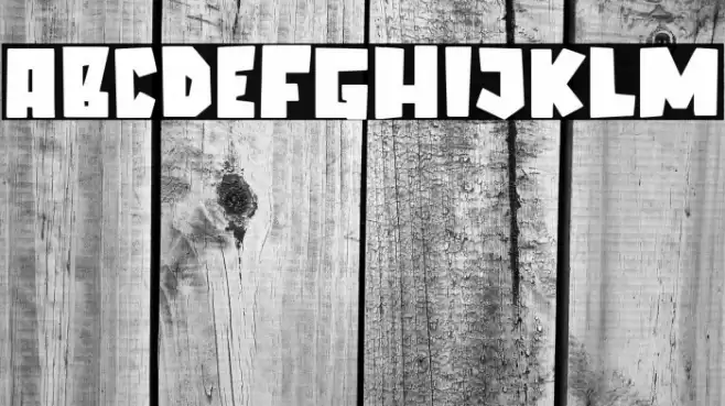 Elcatraz Font examples