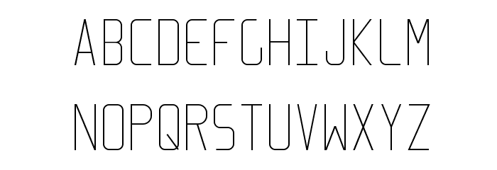 Elcsa Font LOWERCASE
