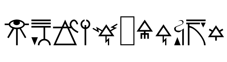 Eldar Runes फ़ॉन्ट
