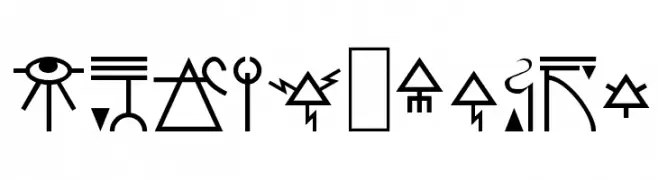 Eldar Runes  Descarca Fonturi Gratis