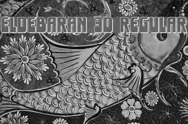 Eldebaran 3D Regular Example 1