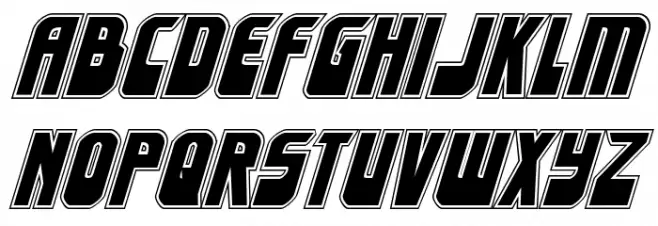 Eldebaran Academy Italic Font LOWERCASE