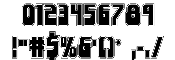Eldebaran Academy Regular Font OTHER CHARS