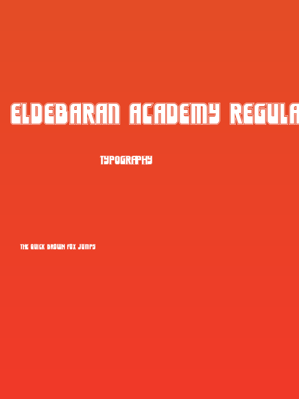 Eldebaran Academy Regular Poster