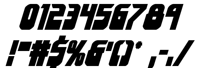 Eldebaran Bold Italic Font OTHER CHARS