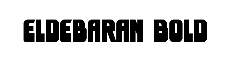 Eldebaran Bold  नि: शुल्क फ़ॉन्ट्स डाउनलोड