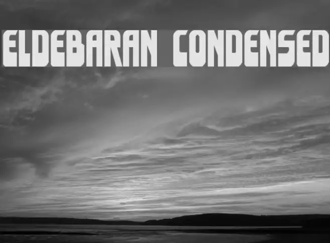 Eldebaran Condensed Example 2