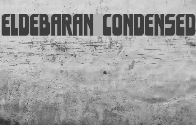 Eldebaran Condensed Example 3