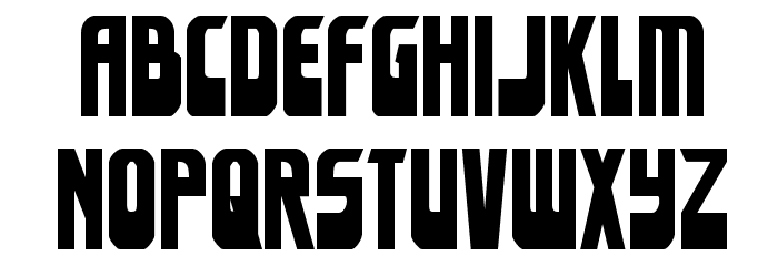 Eldebaran Condensed Font LOWERCASE