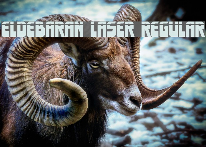 Eldebaran Laser Regular Example 1