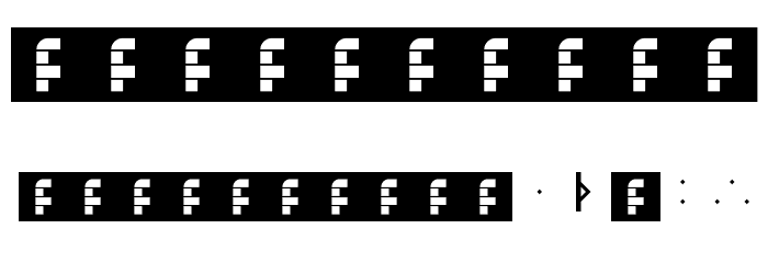 Elder Futhark Regular Font OTHER CHARS