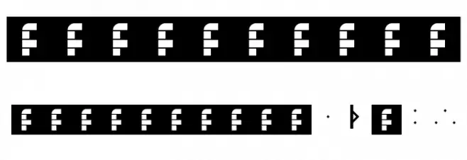 Elder Futhark Regular Font OTHER CHARS